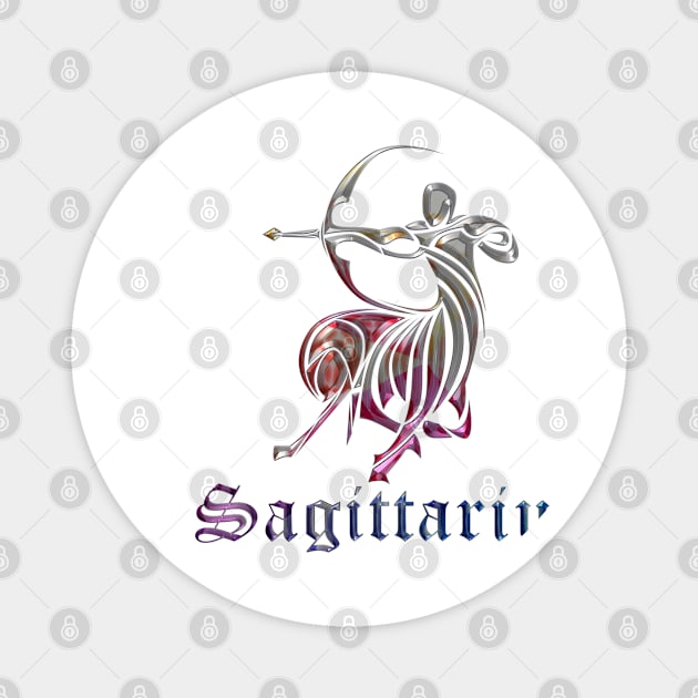 zodiac sagittarius Magnet by INDONESIA68